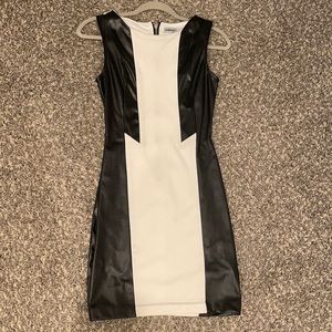 Black and white dress